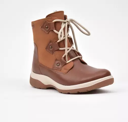 Natura Finland Talvinilkkurit Ruskea Nahka - Naisten nilkkurit - 28289-R - 1