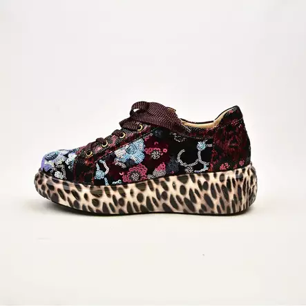 LAURA VITA Sodao 02 Grenat Sneakerit - Naisten nauhalliset kävelykengät - SODAO-02-Grenat - 2