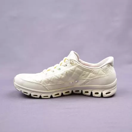 SKECHERS Slip-ins: Glide-Step-Cozy Fit At Ease-White - Naisten tennarit ja lenkkarit - 104556-OFWT - 2