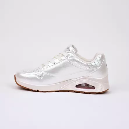 SKECHERS Uno-Pearl Queen Helmenvalkoinen - Naisten tennarit ja lenkkarit - 155174-WHT - 2