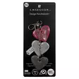 LASESSOR Heijastin 3-Hearts 690 Fuksia - Muut asusteet - 690-Fuksia-3-heart - 1