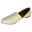MAGO Balleriina Luononvalkoinen Nahka - Naisten nauhattomat kävelykengät - 066-1580-EGRET - 2