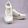 SKECHERS Uno-Metallic Sliders Valkoinen - Naisten tennarit ja lenkkarit - 177873-WHT - 5