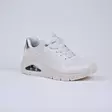 SKECHERS Uno Icon-Idolized-Air Valkoinen Nahka - Naisten tennarit ja lenkkarit - 177767-WHT - 1