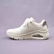 SKECHERS Uno Icon-Idolized-Air Valkoinen Nahka - Naisten tennarit ja lenkkarit - 177767-WHT - 2
