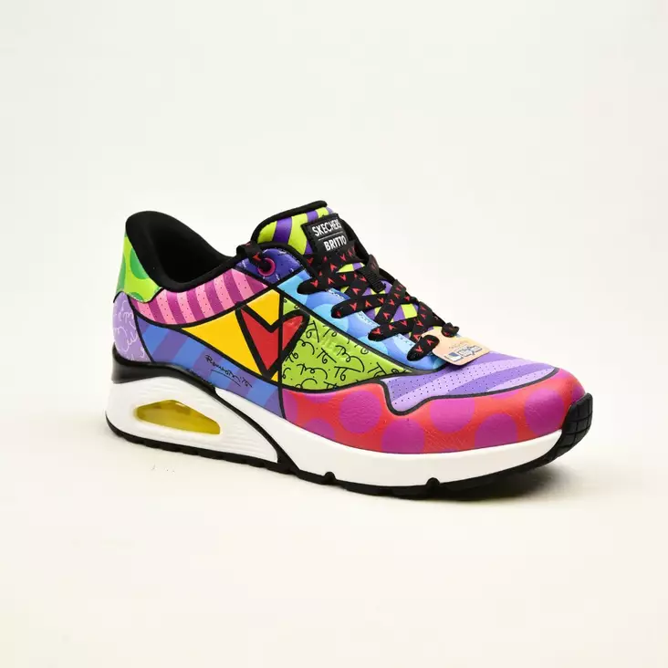 SKECHERS Slip-ins: Uno-Britto Landscape Multi - Naisten tennarit ja lenkkarit - 190041-MLT - 1