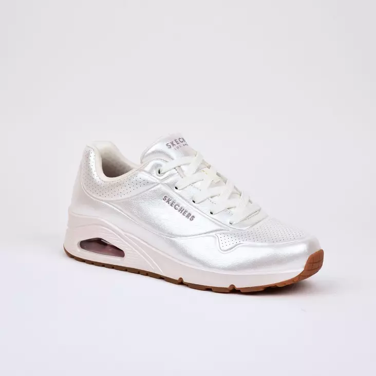 SKECHERS Uno-Pearl Queen Helmenvalkoinen - Naisten tennarit ja lenkkarit - 155174-WHT - 1