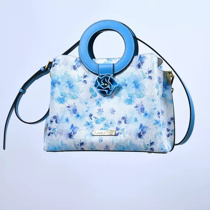 LAURA VITA Alisa 0224 Käsilaukku Sininen - Laukut - HM2022-2A-BLEU - 1