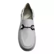 G-COMFORT Loaferit Valkoinen Nahka - Naisten nauhattomat kävelykengät - 25285-W - 3