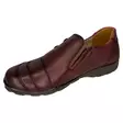 G-COMFORT Kävelykengät Burgundy Nahka - Naisten nauhattomat kävelykengät - P-9813-Burgundy - 2