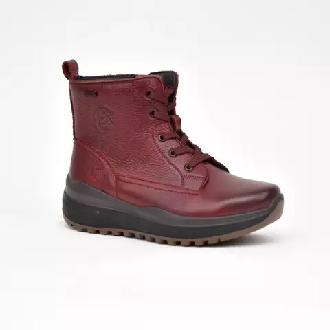 G-COMFORT Nilkkurit Burgundy Nahka - Naisten nilkkurit - R-9882-Burgundy - 1